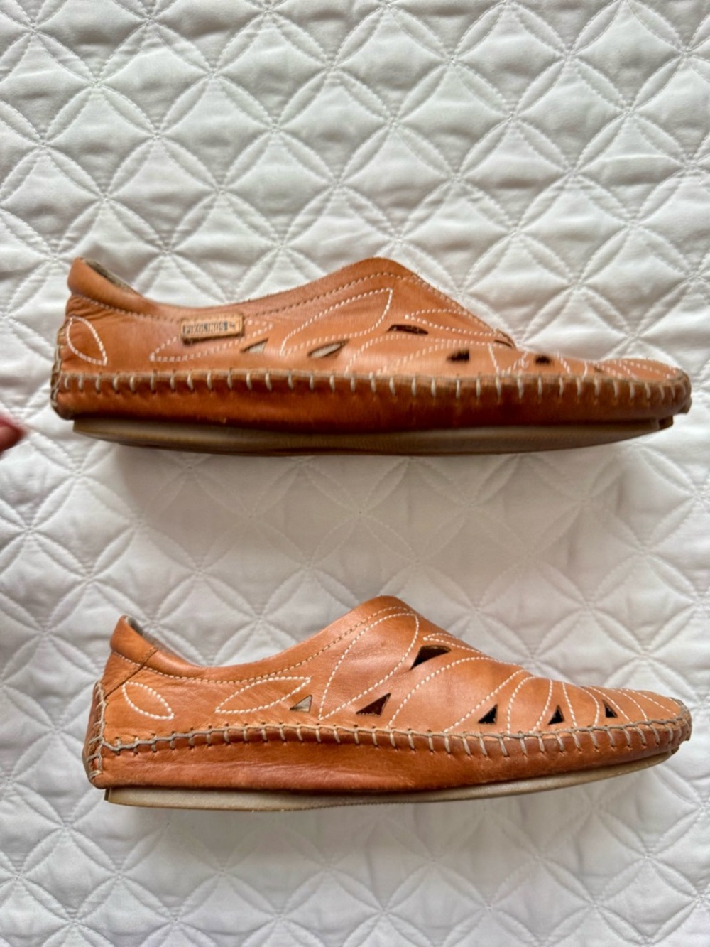 PIKOLINOS Jerez Slip-on Leather Moccasins Flats Size EU 37, US 6.5-7 - Picture 7 of 16